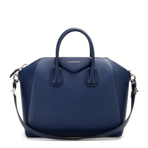 givenchy blue antigona bag|givenchy antigona shopping bag.